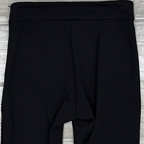 Anne Fontaine Andy Leggings Dual Material in Velvet and Milano Black Size 36 - Picture 9 of 16